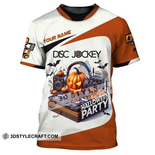 Unisex Shirt, Custom Name Disc Jockey Shirt, DJ Hoodie Shirt Polo Long Sleeve Shirt style option 2