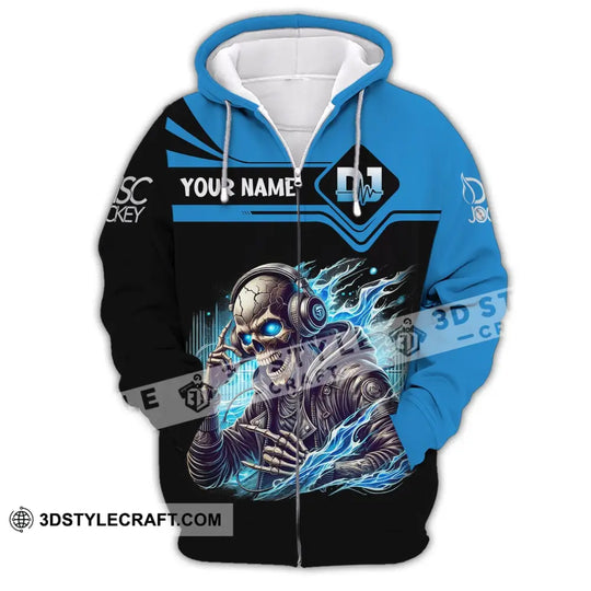 Unisex Shirt, Custom Name Disc Jockey Shirt, DJ Hoodie Shirt Polo Long Sleeve Shirt style option 2