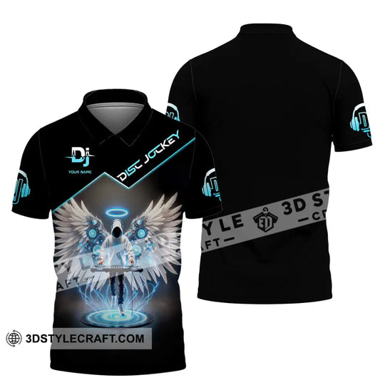 Unisex Shirt, Custom Name Disc Jockey Shirt, Gift for DJ style option 4