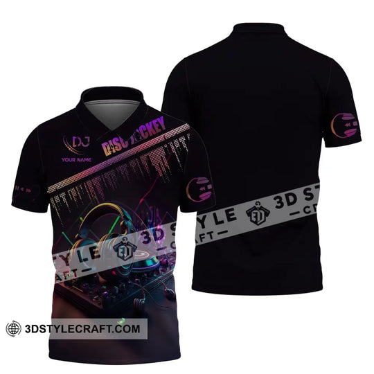 Unisex Shirt, Custom Name Disc Jockey T-Shirt, Gift For DJ, Music Lover Shirt style option 4