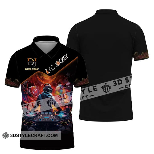 Unisex Shirt, Custom Name Disc Jockey T-Shirt, Music Lover Shirt, DJ Shirt style option 4