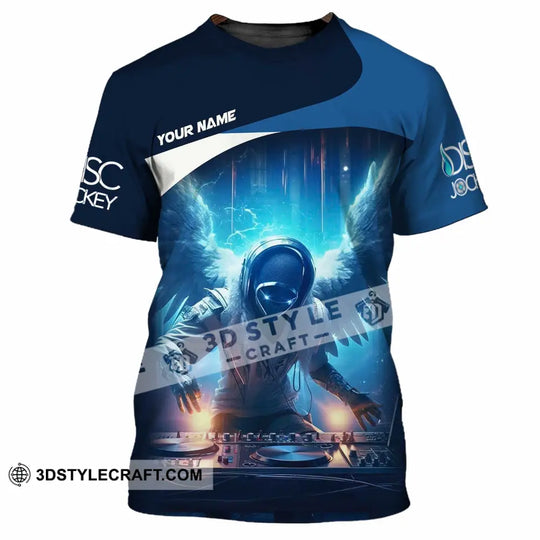 Unisex Shirt, Custom Name DJ Shirt, Gift for DJ style option 2