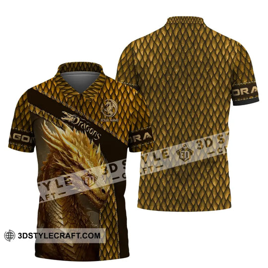 Unisex Shirt, Custom Name Dragon T-Shirt, Dragon 3D Shirt, Dragon Lover Gift style option 4