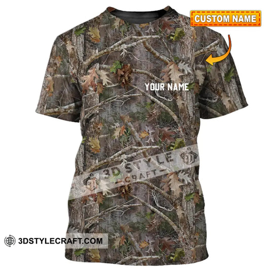 Unisex Shirt - Custom Name Shirt - Dry Forest style option 1