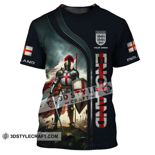 Unisex Shirt, Custom Name England Shirt, England Gift, English Pride style option 2