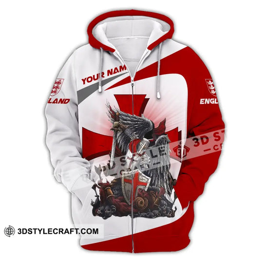 Unisex Shirt, Custom Name England Shirt, England Knight, English Hoodie, Gift for English style option 3