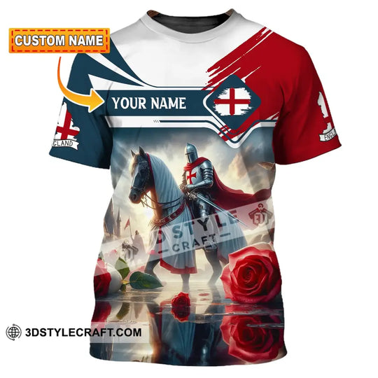 Unisex Shirt, Custom Name England Shirt, England Polo Long Sleeve, English Gift style option 1