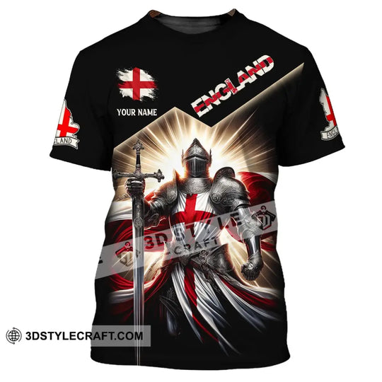 Unisex Shirt, Custom Name England Shirt, England Polo Long Sleeve Shirt, English T-Shirt style option 3