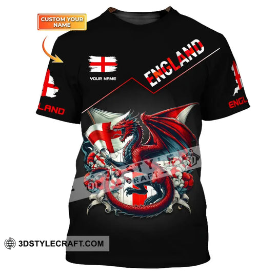 Unisex Shirt, Custom Name England Shirt, England Polo Long Sleeve, Shirt for English style option 2