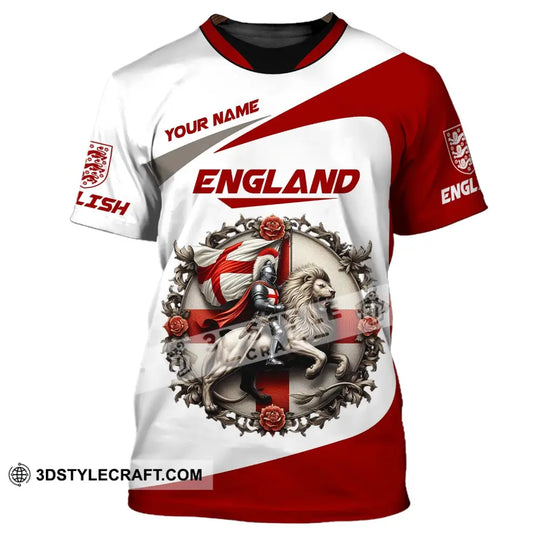 Unisex Shirt, Custom Name England T-Shirt, England Pride Shirt, England Gift style option 2
