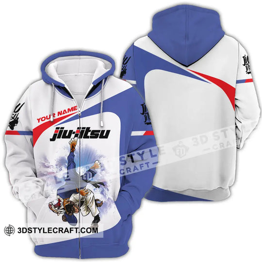 Unisex Shirt - Custom Name Fight Jiu Jitsu Shirt style option 4