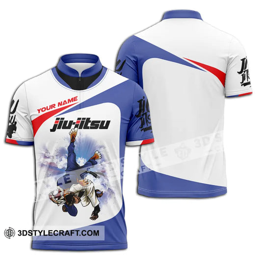 Unisex Shirt - Custom Name Fight Jiu Jitsu Shirt style option 2