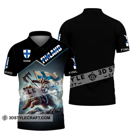 Unisex Shirt, Custom Name Finland Shirt, Finland T-Shirt, Finland Lover Gift style option 4