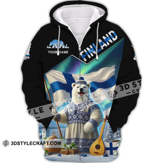 Unisex Shirt, Custom Name Finland Shirt, Finland T-Shirt, Finland Lover Gift style option 3