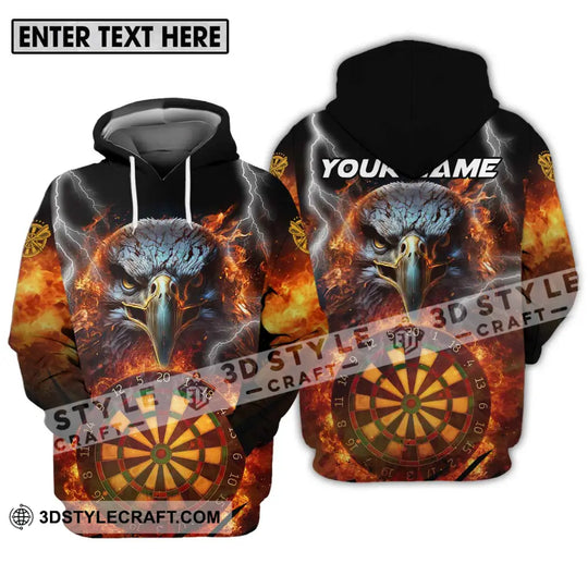 Unisex Shirt - Custom Name Fire Eagle Darts Shirt style option 3