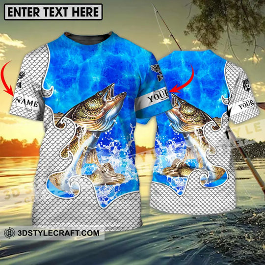 Unisex Shirt - Custom Name Fish On Fish Shirt style option 1