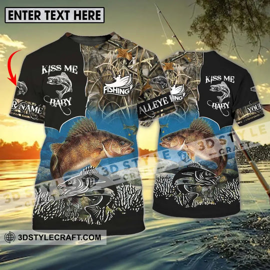 Unisex Shirt - Custom Name Shirt, Fishing Shirt - Gift for Fishing Lovers style option 1