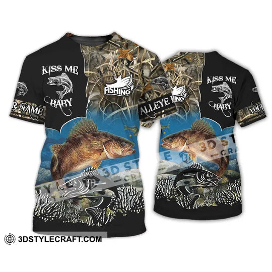 Unisex Shirt - Custom Name Shirt, Fishing Shirt - Gift for Fishing Lovers style option 2