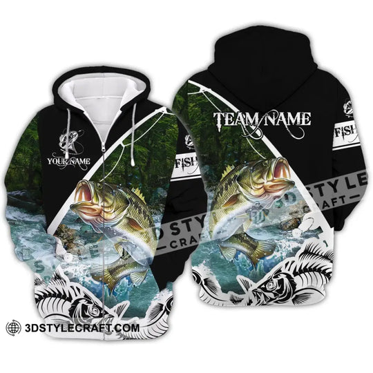 Unisex Shirt - Custom Name Fishing Lover Shirt, Hooking style option 3