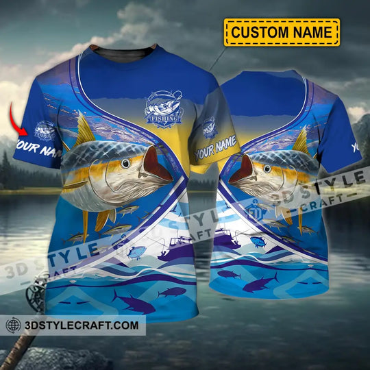 Unisex Shirt - Custom Name Fishing On Fishing Shirt style option 1