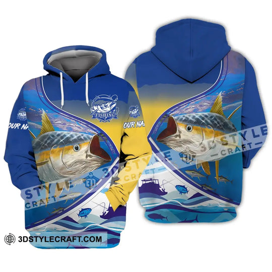 Unisex Shirt - Custom Name Fishing On Fishing Shirt style option 2