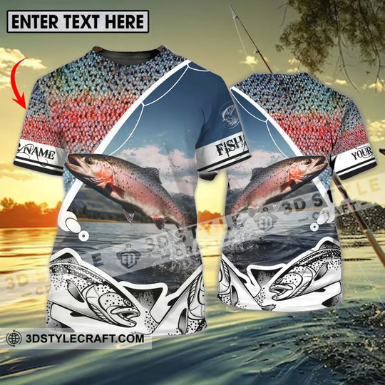 Unisex Shirt - Custom Name Fishing Shirt style option 1