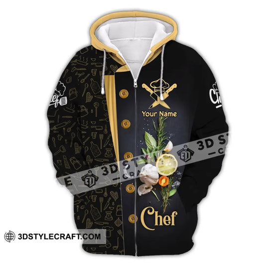 Unisex Shirt, Custom Name Shirt for Chef, Chef Hoodie, Chef Apparel style option 3