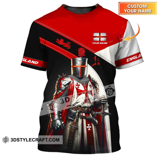 Unisex Shirt - Custom Name Shirt For England Lover - Hero style option 1