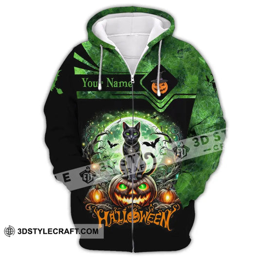 Unisex Shirt, Custom Name Shirt for Halloween, Halloween Polo Long Sleeve, Halloween Gift style option 3