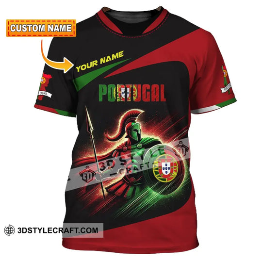 Unisex Shirt, Custom Name Shirt for Portugal Lover, Portugal T-Shirt Hoodie Long Sleeve Shirt style option 1