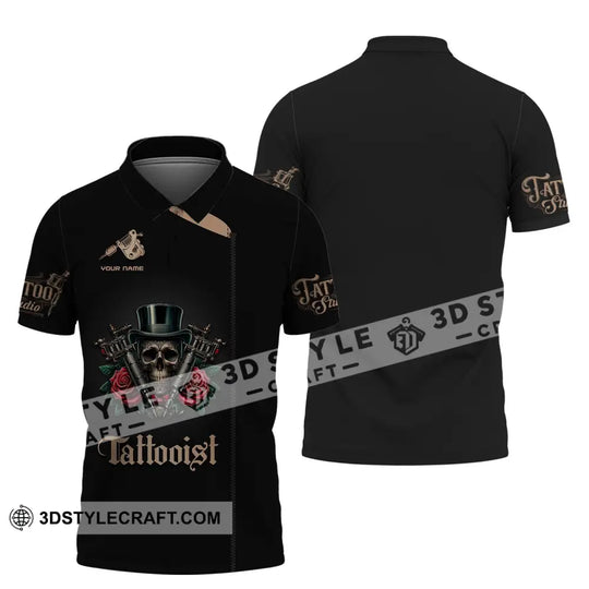 Unisex Shirt, Custom Name Shirt for Tattooist, Tattoo Artist Shirt, Gift for Tattooist style option 4