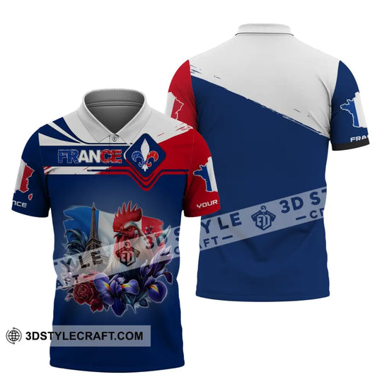 Unisex Shirt, Custom Name France Shirt, France Lovers T-Shirt, French Gift style option 4
