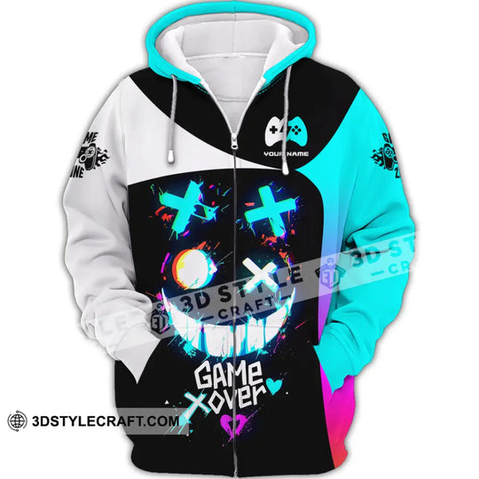 Unisex Shirt, Custom Name Gamer Shirt, Gamer Gift style option 3