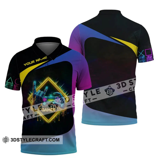 Unisex Shirt, Custom Name Gamer Shirt, Gamer Hoodie, Gift for Game Lover style option 4