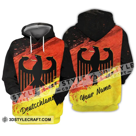 Unisex Shirt - Custom Name Shirt - Germany Bundesrepublik Deutschland Shirt style option 3