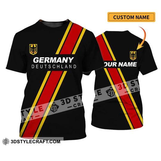 Unisex Shirt - Custom Name Shirt - Germany Deutschland Sport Style Name Shirt style option 1
