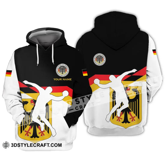 Unisex Shirt - Custom Name Shirt - Germany Handball Shirt style option 3