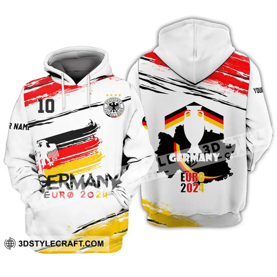 Unisex Shirt - Custom Name Shirt, Germany National Team Euro 2024 Shirt style option 3