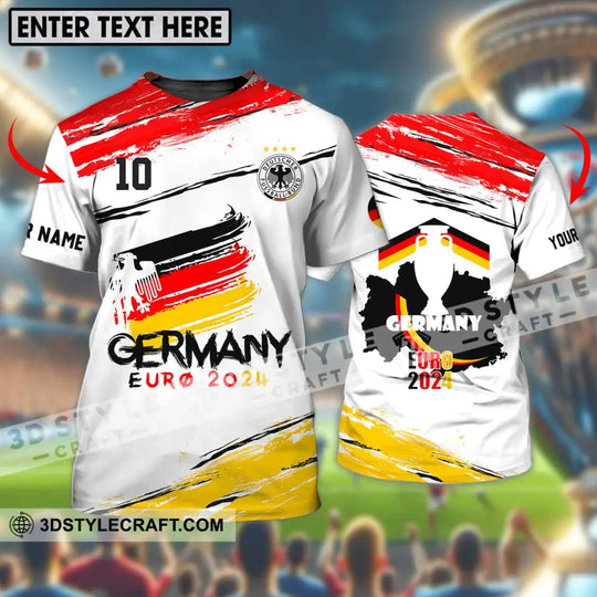 Unisex Shirt - Custom Name Shirt, Germany National Team Euro 2024 Shirt style option 1