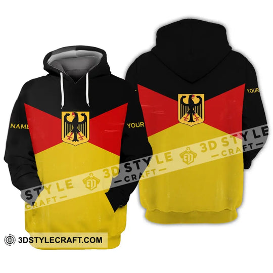 Unisex Shirt - Custom Name Shirt - Germany Spirit Shirt style option 3