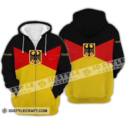 Unisex Shirt - Custom Name Shirt - Germany Spirit Shirt style option 4