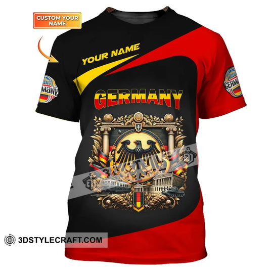 Unisex Shirt, Custom Name Germany T-Shirt, German Shirt, German Love Gift style option 1