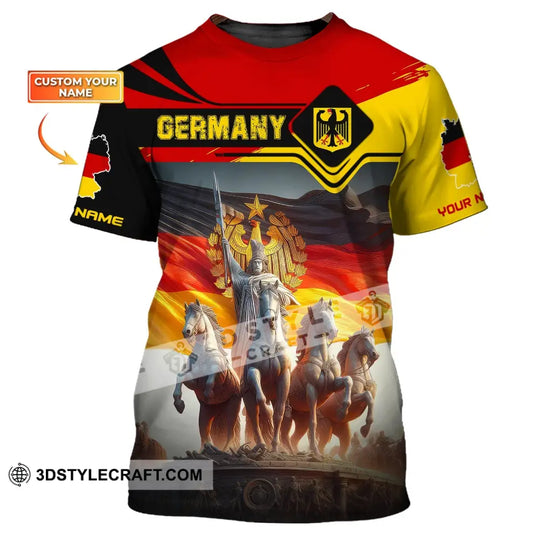 Unisex Shirt, Custom Name Germany T-Shirt, German Shirt, German Pride Gift style option 1