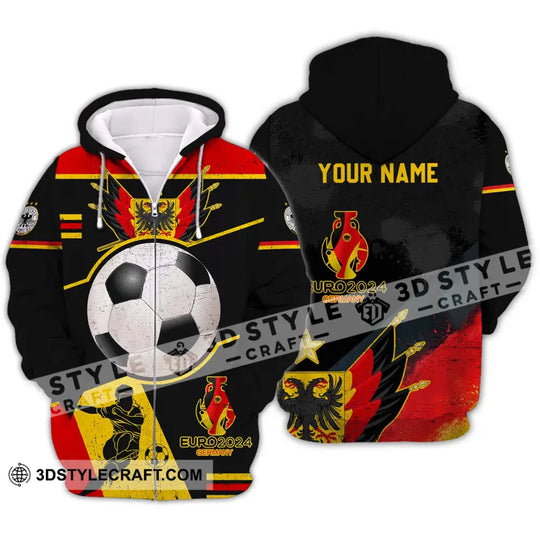 Unisex Shirt - Custom Name Shirt, Germany Team Euro 2024 style option 2