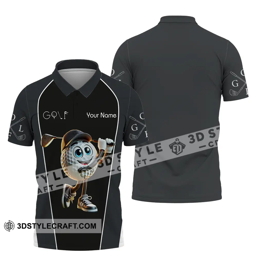 Unisex Shirt - Custom Name Golf Polo / S T-Shirt