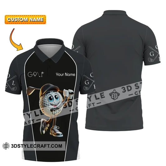 Unisex Shirt - Custom Name Golf T-Shirt