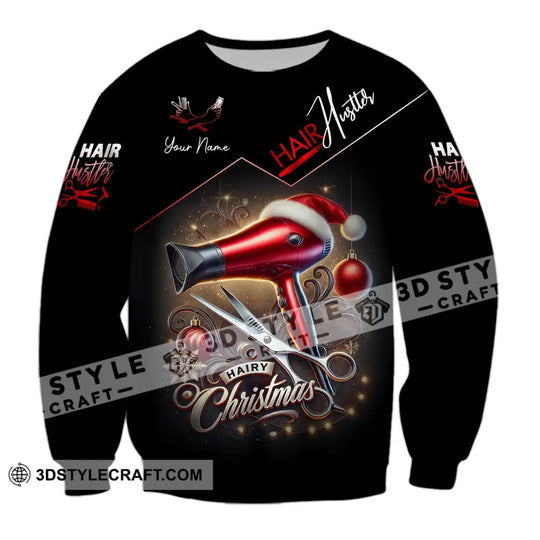 Unisex Shirt - Custom Name Shirt Hairy Christmas style option 4