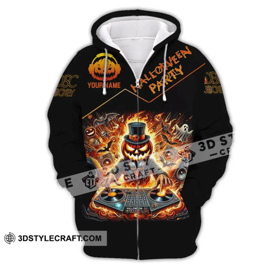 Unisex Shirt - Custom Name Halloween Party Shirt style option 3