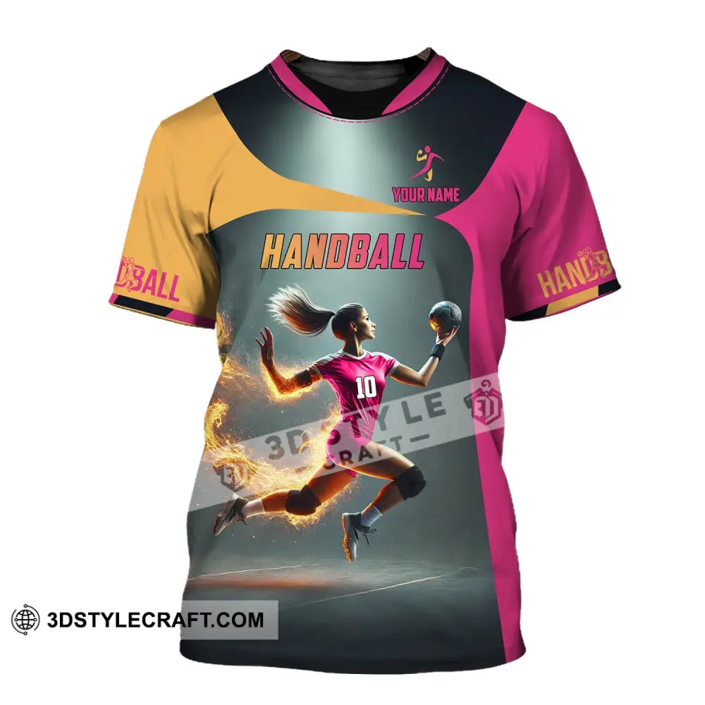 Unisex Shirt - Custom Name Handball T-Shirt / S T-Shirt