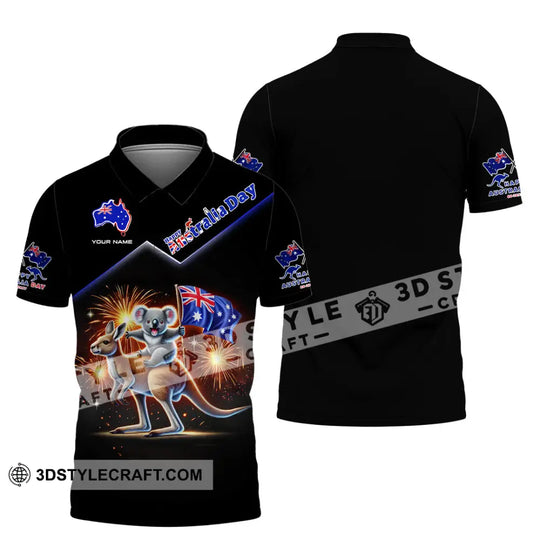 Unisex Shirt, Custom Name Happy Australia Day Shirt, Australia Lover Gift style option 4
